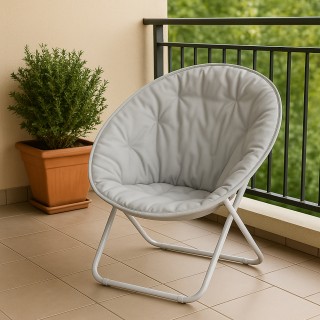 BAKAJI Πτυσσόμενη Καρέκλα Moon Σκηνοθέτη Χαλάρωσης Εργονομική Άμμου... BAKAJI Πτυσσόμενη Καρέκλα Moon Σκηνοθέτη Χαλάρωσης Εργονομική Άμμου...