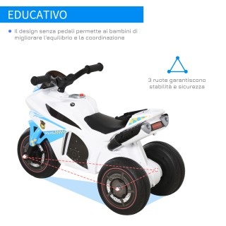 HOMCOM Παιδική Μηχανή με 3 Τροχούς για Παιδιά 18-36 Μηνών Στυλ Αστυ... HOMCOM Παιδική Μηχανή με 3 Τροχούς για Παιδιά 18-36 Μηνών Στυλ Αστυ...