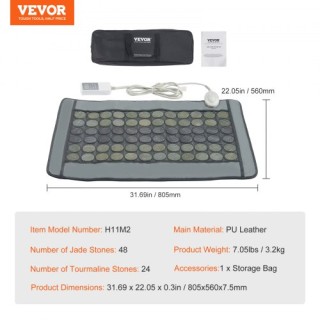 VEVOR Θερμαντικό Υπόστρωμα Υπέρυθρης Ακτινοβολίας με 48 Φυσικούς Ν... VEVOR Θερμαντικό Υπόστρωμα Υπέρυθρης Ακτινοβολίας με 48 Φυσικούς Ν...