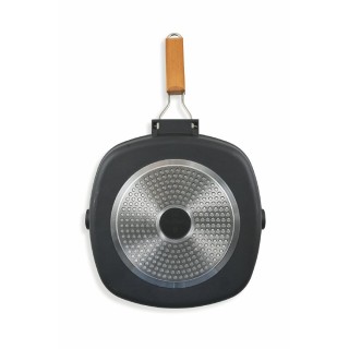 Galileo Αντικολλητική σχάρα 28x28 cm από χυτοπρεσσαριστό αλουμίνιο ...