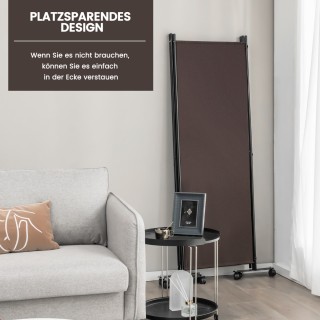 Costway 4-Πάνελ Πτυσσόμενο Διαχωριστικό Χώρου με Ρόδες και Μεταλλι... Costway 4-Πάνελ Πτυσσόμενο Διαχωριστικό Χώρου με Ρόδες και Μεταλλι...