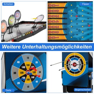 Costway Σετ Πολυτραπεζιού 10-σε-1: Μπιλιάρδο, Χόκεϊ, Πινγκ Πονγκ, Μ... Costway Σετ Πολυτραπεζιού 10-σε-1: Μπιλιάρδο, Χόκεϊ, Πινγκ Πονγκ, Μ...