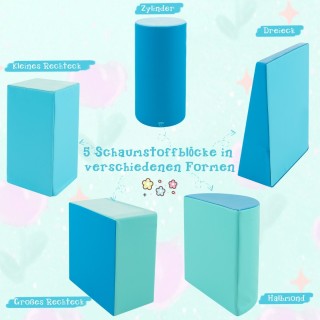 Costway Σετ παιχνιδιού αφρού 5 τεμαχίων για παιδιά FH10095NY Costway Σετ παιχνιδιού αφρού 5 τεμαχίων για παιδιά FH10095NY