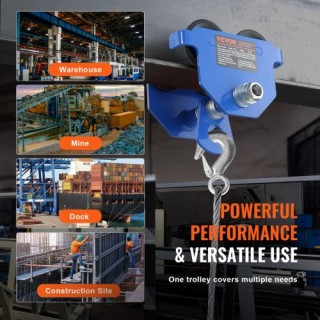 Χειροκίνητο Τρόλεϊ VEVOR 0.5 Τόνων για I-Beam  FZSTXC05T2555HYFGV0