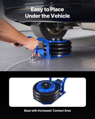 VEVOR Αερόσουστα Ανύψωσης 3 Τόνων, Μεταλλικοί Σωλήνες, Ταχεία Ανύψω...