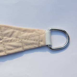 Outsunny Τριγωνική Τέντα 6x6x6μ, Μπεζ 01-0640 Outsunny Τριγωνική Τέντα 6x6x6μ, Μπεζ 01-0640