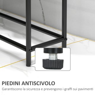 HOMCOM Αυτοστηριζόμενη Μεταλλική Πετσέταροθετήση με 2 Βραχίονες, 66... HOMCOM Αυτοστηριζόμενη Μεταλλική Πετσέταροθετήση με 2 Βραχίονες, 66...