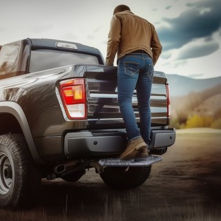 VEVOR Σκαλοπάτι Ρυμούλκησης για 2 Υποδοχή Προφυλακτήρα Αυτοκινήτου ...