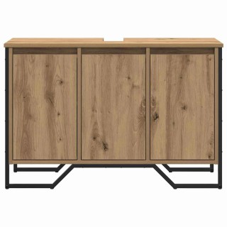 vidaXL Ντουλάπι Νιπτήρα Μπάνιου Artisan Oak 91x35x60 cm από Συνθετι...
