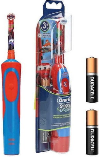 Oral-B Ηλεκτρική Οδοντόβουρτσα Stages Power Cars για Παιδιά 3+ Ετών... Oral-B Ηλεκτρική Οδοντόβουρτσα Stages Power Cars για Παιδιά 3+ Ετών...