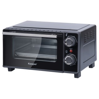 Kooper Ηλεκτρικός φούρνος 15 L σκληρυμένο γυαλί 650 W μαύρο Kooper ...