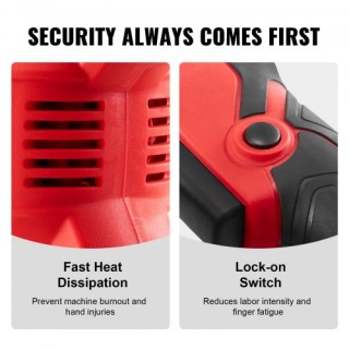 Φορητός Δονητής Σκυροδέματος VEVOR 960W με Άξονα 2M YXH6613000VPMY... Φορητός Δονητής Σκυροδέματος VEVOR 960W με Άξονα 2M YXH6613000VPMY...