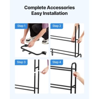 VEVOR Ράφι Αποθήκευσης Νημάτων 3D Εκτυπωτή 4 Επιπέδων 3DDYSNJYDSSCM...