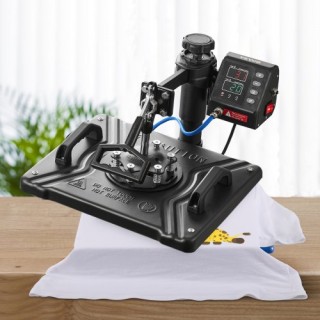 VEVOR Πρέσα Θερμότητας 12x15 10 σε 1 για Μπλουζάκια, Κούπες & Καπέλ...