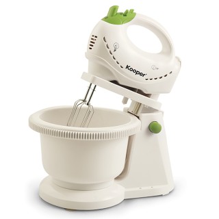 Kooper Ηλεκτρικό μίξερ με περιστρεφόμενο μπολ 2L, 5 ταχύτητες και λ...