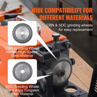 VEVOR Ακονιστής Τρυπανιών MR-20G 3-20mm με 18 Κολέτες ZTYMJ402833C... VEVOR Ακονιστής Τρυπανιών MR-20G 3-20mm με 18 Κολέτες ZTYMJ402833C...