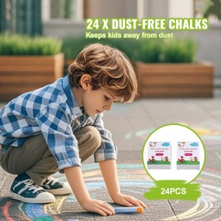 VEVOR  Σετ Αξεσουάρ Καβαλέτου: Κιμωλίες, Μαρκαδόροι & Ρολά Χαρτιού ...