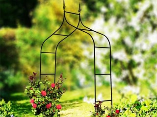 Verk Group Μεταλλική Πέργκολα Κήπου για Αναρριχώμενα Φυτά & Τριαντα...