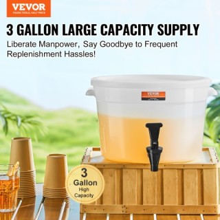Διανομέας Ποτών VEVOR 3 Γαλόνια για Εκδηλώσεις YLFPQSLFPQWDMU5WNV0 Διανομέας Ποτών VEVOR 3 Γαλόνια για Εκδηλώσεις YLFPQSLFPQWDMU5WNV0
