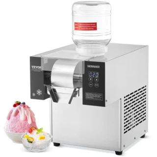 VEVOR Professionelle Schneeflocken-Eismaschine, 375 kg/24 h, Edelstahl...