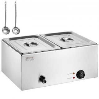 Ηλεκτρικός Θερμαντήρας Φαγητού VEVOR 2 Θέσεων 17L SYSPBWQPTK21AMZ4ZV2 Ηλεκτρικός Θερμαντήρας Φαγητού VEVOR 2 Θέσεων 17L SYSPBWQPTK21AMZ4ZV2