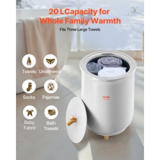 VEVOR Κουβάς Θερμάνσεως Πετσέτας 20L με Χρονόμετρο LED και Ρύθμιση ... VEVOR Κουβάς Θερμάνσεως Πετσέτας 20L με Χρονόμετρο LED και Ρύθμιση ...