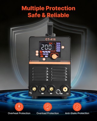 VEVOR Ηλεκτροκόλληση  3-σε-1  Πλάσματος, Κοπτική Μηχανή και Συγκολλ...