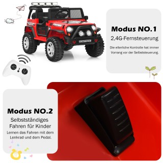 Costway Ηλεκτροκίνητο Αυτοκίνητο Παιδιών 12V με Τηλεχειριστήριο, Φώ... Costway Ηλεκτροκίνητο Αυτοκίνητο Παιδιών 12V με Τηλεχειριστήριο, Φώ...