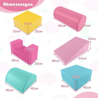 Costway Σετ Αναρρίχησης και Σκαρφαλώματος 6 Τεμαχίων για Παιδιά FH1... Costway Σετ Αναρρίχησης και Σκαρφαλώματος 6 Τεμαχίων για Παιδιά FH1...