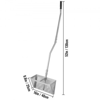 VEVOR Τσουγκράνα Άμμου, 132cm Κοντάρι, Κόκκινη Σιδερένια Τσουγκράνα... VEVOR Τσουγκράνα Άμμου, 132cm Κοντάρι, Κόκκινη Σιδερένια Τσουγκράνα...