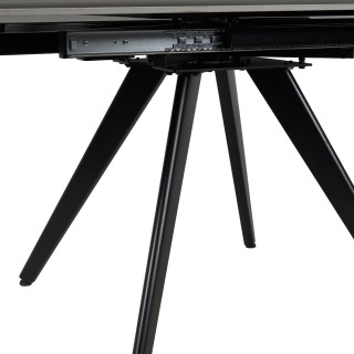 Shally Dogan Περιστρεφόμενο Επεκτεινόμενο Τραπέζι Μαύρο Εφέ Μαρμάρο... Shally Dogan Περιστρεφόμενο Επεκτεινόμενο Τραπέζι Μαύρο Εφέ Μαρμάρο...