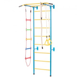 VEVOR Παιδικό Γυμναστήριο Τοίχου 5 σε 1 από Ατσάλι για Εσωτερική Άσ...