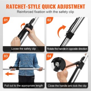 Ρυθμιζόμενη Μπάρα Φορτίου VEVOR 89-104, 4τμχ HLYCSJTJ89104CONSV0 Ρυθμιζόμενη Μπάρα Φορτίου VEVOR 89-104, 4τμχ HLYCSJTJ89104CONSV0