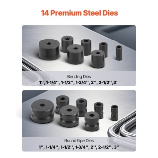 VEVOR Χειροκίνητο Εργαλείο Κάμψης Σωλήνων για Μέγιστη Διάμετρο 2 με... VEVOR Χειροκίνητο Εργαλείο Κάμψης Σωλήνων για Μέγιστη Διάμετρο 2 με...