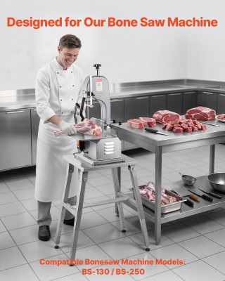 VEVOR Βάση για Ηλεκτρικό Πριόνι Κρέατος, Ρυθμιζόμενο Ύψος, Σταθερή ... VEVOR Βάση για Ηλεκτρικό Πριόνι Κρέατος, Ρυθμιζόμενο Ύψος, Σταθερή ...