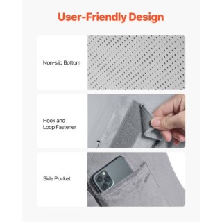 VEVOR Ορθοπεδικό Μαξιλάρι Σφήνα 4 Τμχ για Ύπνο GERD XXZKDJXXZ4JTW53...