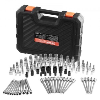 VEVOR Σετ Καρυδάκια 107 Τεμαχίων SAE & Metric Hex/Torx/E-Torx/Tampe... VEVOR Σετ Καρυδάκια 107 Τεμαχίων SAE & Metric Hex/Torx/E-Torx/Tampe...