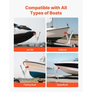 VEVOR Βάση Βίντσι Σκάφους με U-Bolts για Τρέιλερ 76x76-101 mm CYJPZ...