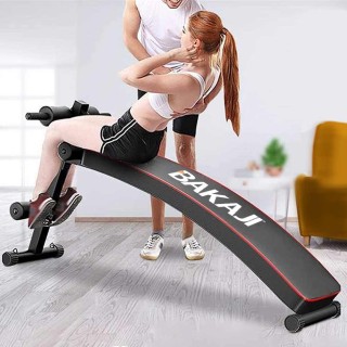 BAKAJI Πτυσσόμενος ρυθμιζόμενος πάγκος προπόνησης κοιλιακών ασκήσε... BAKAJI Πτυσσόμενος ρυθμιζόμενος πάγκος προπόνησης κοιλιακών ασκήσε...