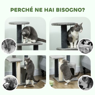 PawHut Πολυεπίπεδο Δέντρο για Γάτες Ύψους 103 cm με Στύλους Ξυσίματ... PawHut Πολυεπίπεδο Δέντρο για Γάτες Ύψους 103 cm με Στύλους Ξυσίματ...