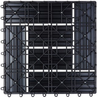 BAKAJI Σετ 11 Πλακάκια Δαπέδου WPC με Κούμπωμα για Εξωτερικό Χώρο ... BAKAJI Σετ 11 Πλακάκια Δαπέδου WPC με Κούμπωμα για Εξωτερικό Χώρο ...