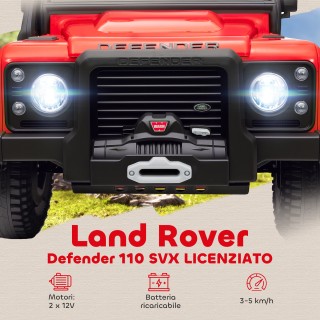 AIYAPLAY Ηλεκτρικό Αυτοκίνητο για Παιδιά 3-5 Ετών Land Rover Offici...