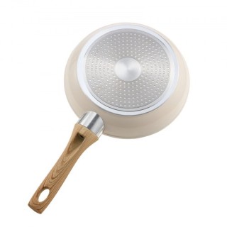 VEVOR Σετ Τηγανιών 3 Τεμαχίων από Αλουμίνιο με Λαβή και Αντικολλητι...