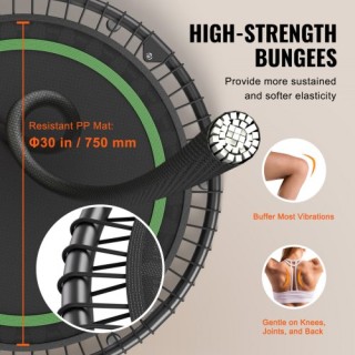 VEVOR 40 Πτυσσόμενο Μίνι Τραμπολίνο Γυμναστικής με Λαβή για Ενήλικ... VEVOR 40 Πτυσσόμενο Μίνι Τραμπολίνο Γυμναστικής με Λαβή για Ενήλικ...