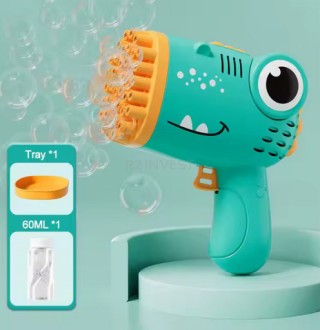 Αυτόματο Πιστόλι Σαπουνόφουσκες Δεινόσαυρος – 40 Θέσεων 16,7 x 15,... Αυτόματο Πιστόλι Σαπουνόφουσκες Δεινόσαυρος – 40 Θέσεων 16,7 x 15,...