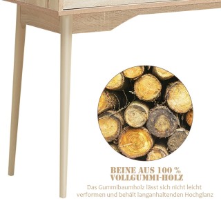 Costway Πολυλειτουργικό Γραφείο Υπολογιστή με Ράφια και Συρτάρι απ... Costway Πολυλειτουργικό Γραφείο Υπολογιστή με Ράφια και Συρτάρι απ...