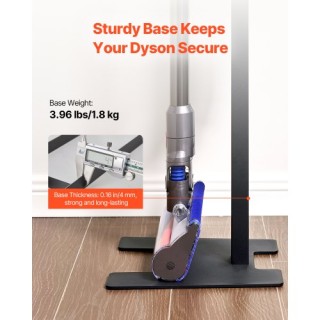 VEVOR Βάση Στήριξης Σκούπας Dyson με 6 Γάντζους XCQZJDSLSFG6GHJRQV0