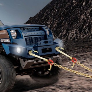 Αλυσίδα Ρυμούλκησης VEVOR 3/8x2 G80 με Γάντζο J & T 15600lbs  RTJGT...