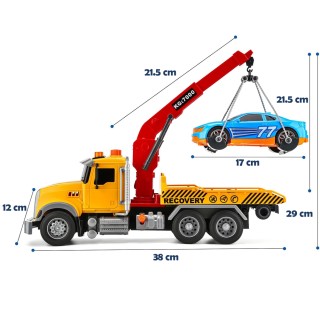 BAKAJI Παιδικό Παιχνιδιάρικο Ρυμουλκό με Φώτα και Ήχους - Φορτηγό Δ...