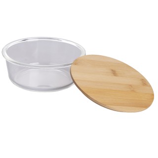 Galileo Στρογγυλό Δοχείο από Βοριοπυριτικό Γυαλί 133x57 cm με Καπάκ...